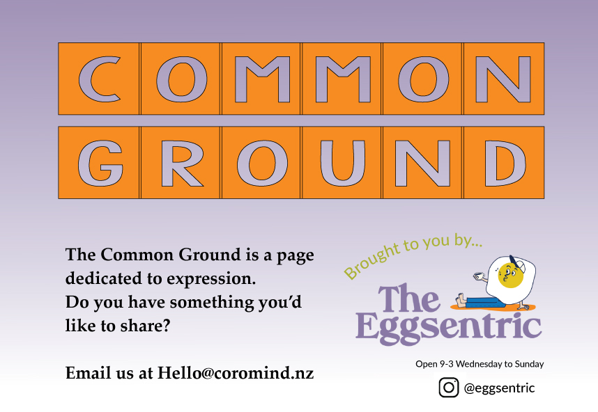 common ground is a page dedicated to expression