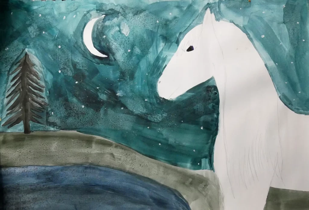 Sairee Johnston White Horse