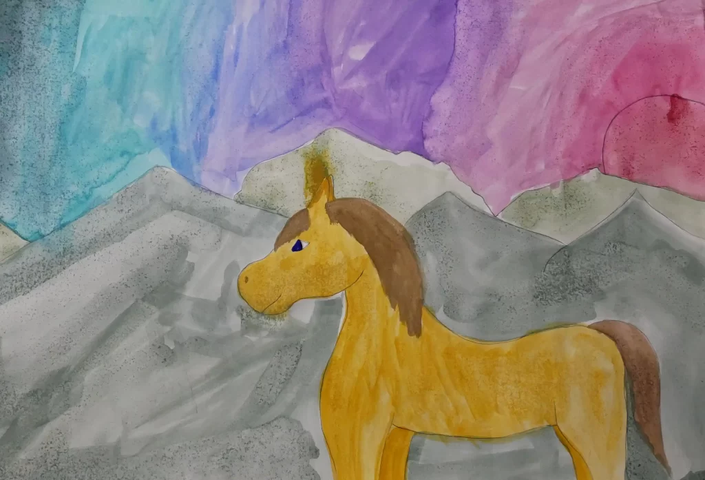 Sairee Johnston horse colour