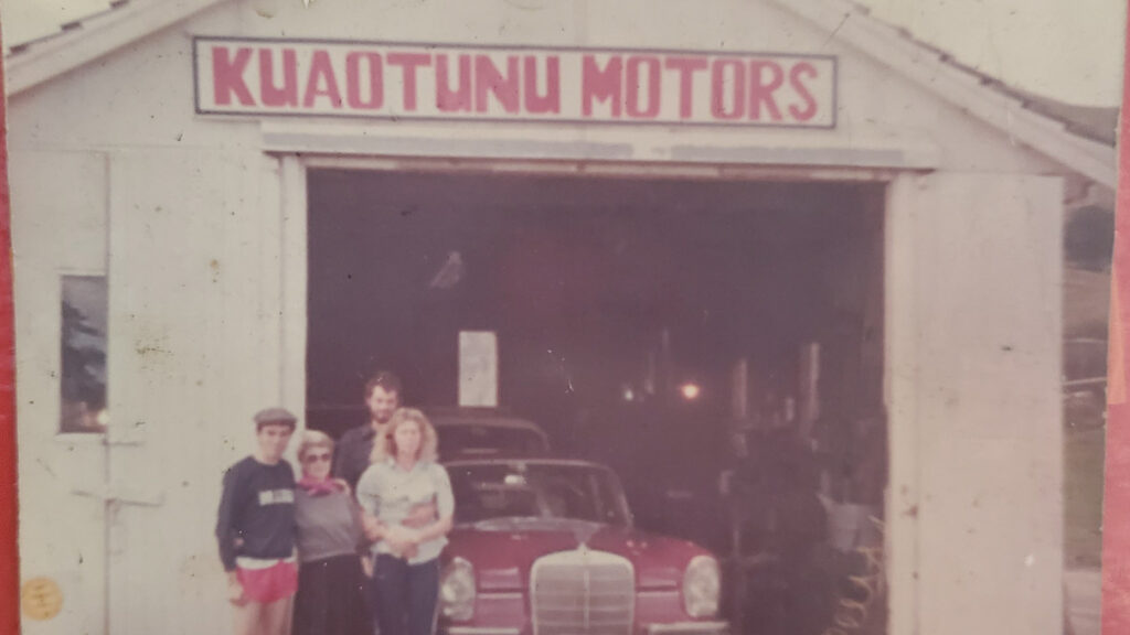 we started Kūaotunu Motors. That was 1983.