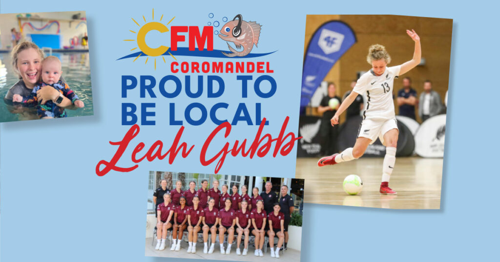 CFM coromandel - Proud to be local Leah Gubb