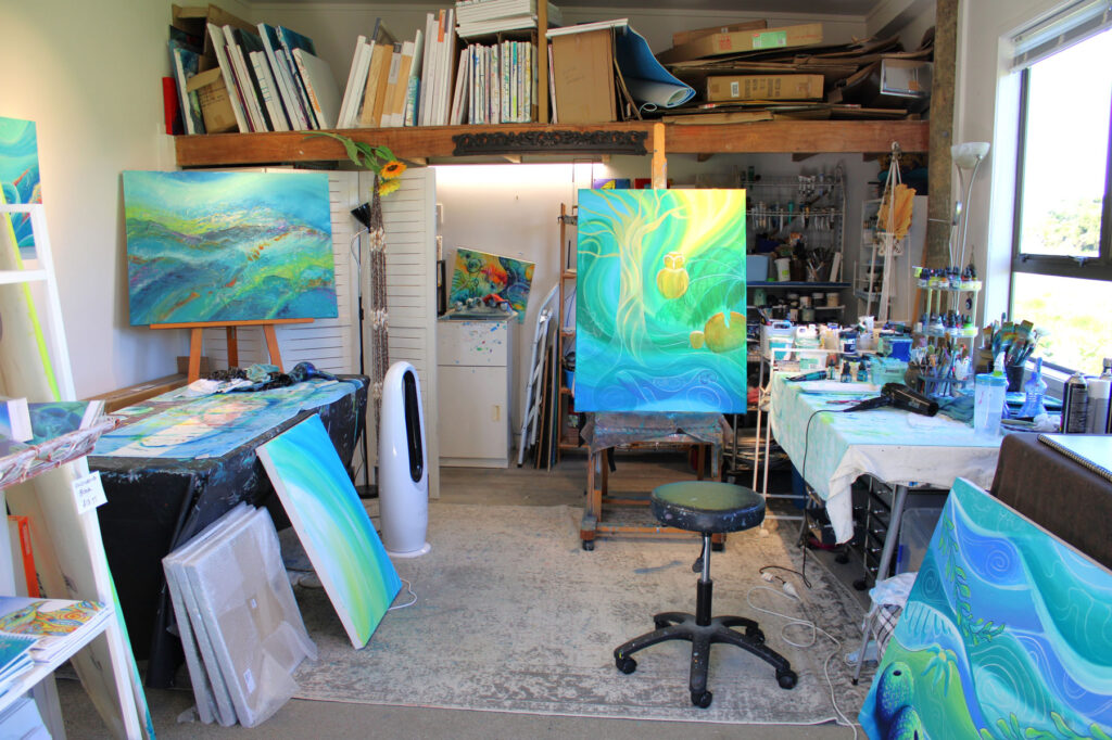 Reina Cottier - Tairua Artist - Coromandel Art Magazine - Advertise With us Studio